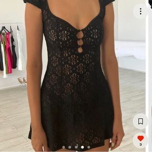 SOLD: BRAND NWT Black Lace Dress